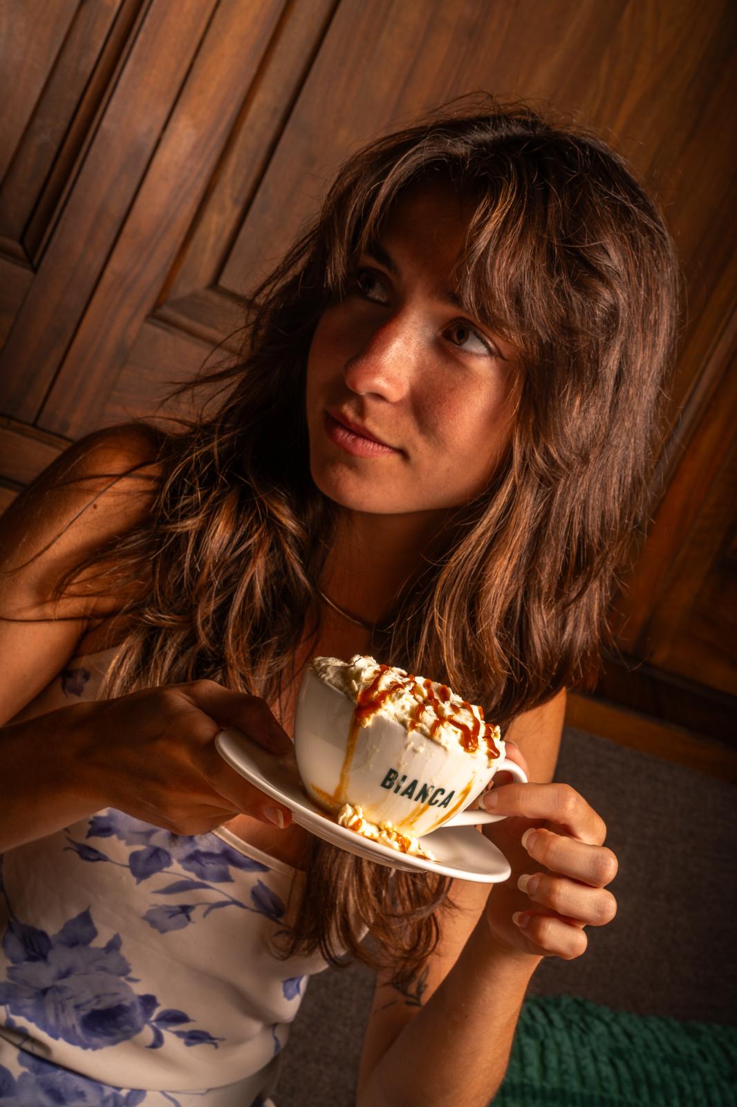 Cappuccino servi au Bianca