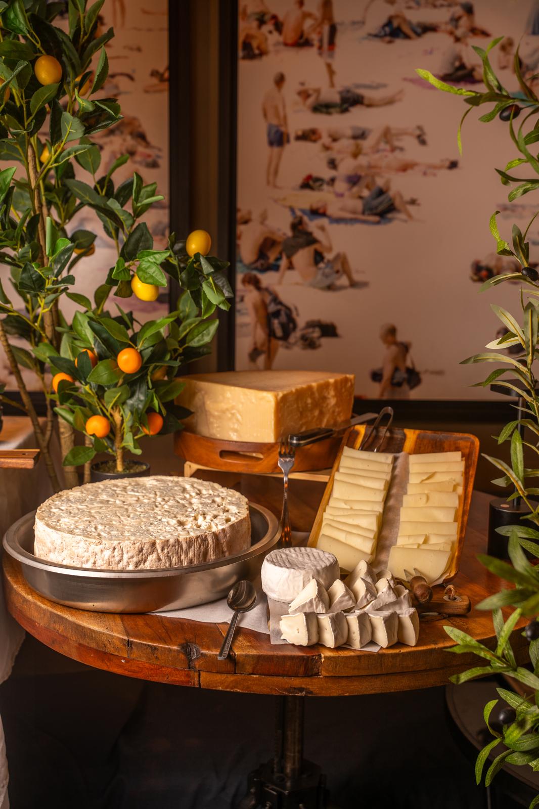 Plateau de fromages italiens du Bianca