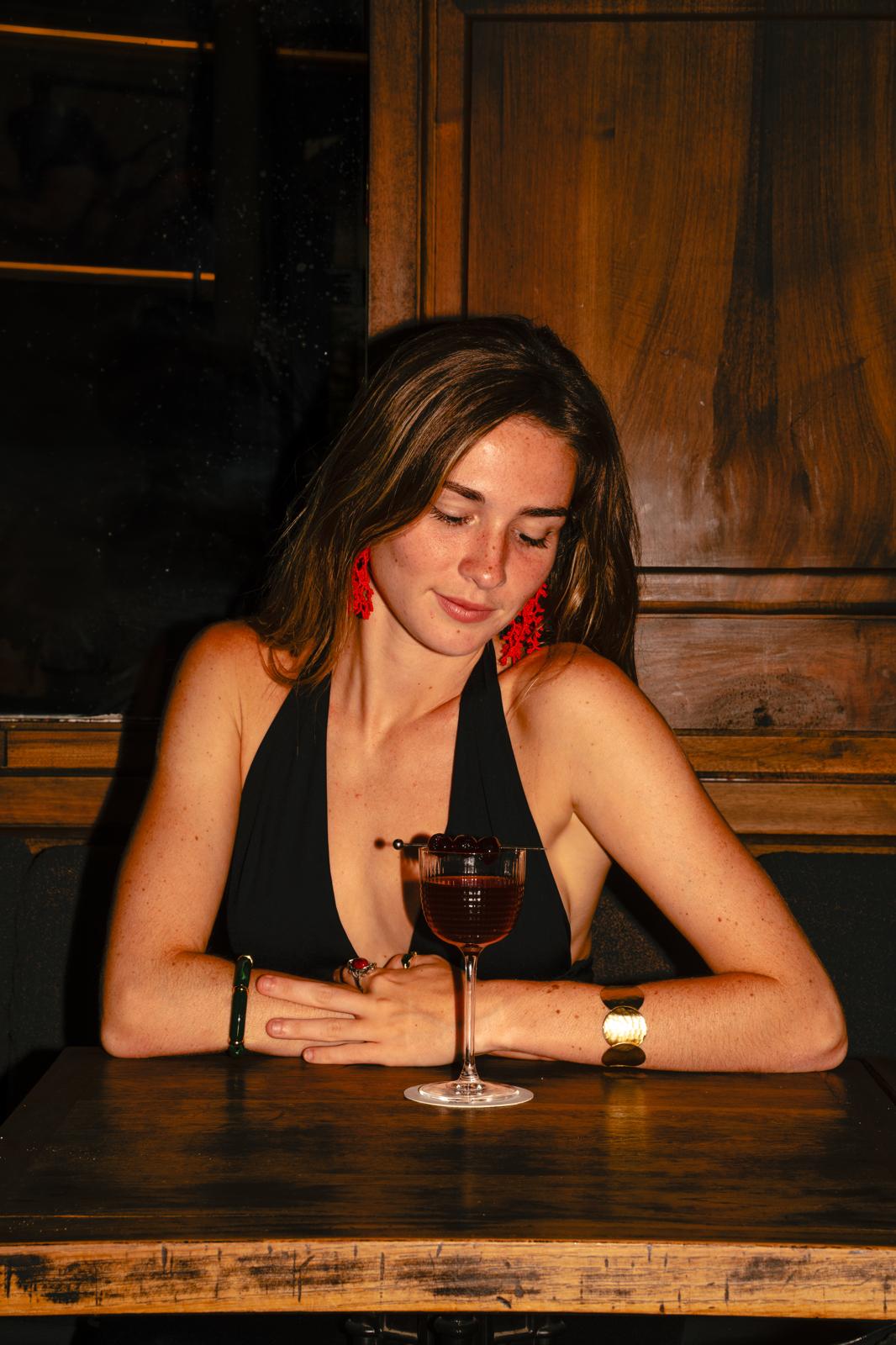 Cocktail proposé au bar du Bianca