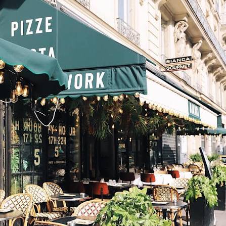 Façade du restaurant Bianca Trattoria, Paris 2