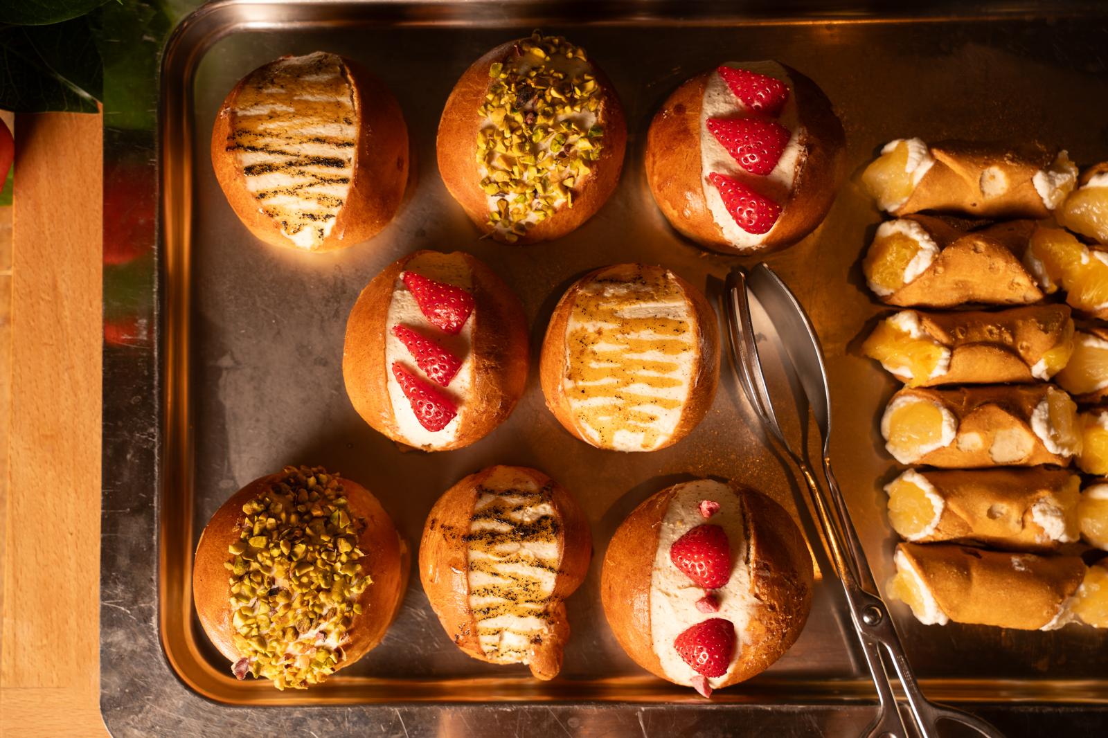 Maritozzi maison du brunch, à partager entre amis